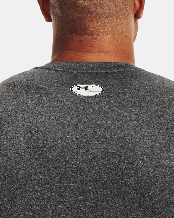 Men's HeatGear® Short Sleeve in Gray image number 7